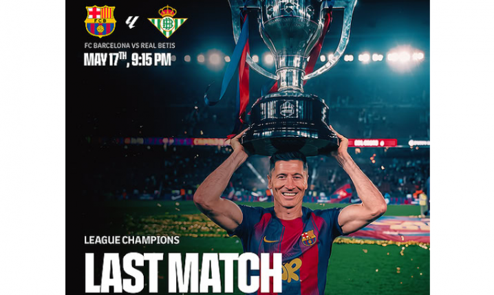 Taką grafiką Barca promuje OSTATNI MECZ na Camp Nou w tym sezonie!